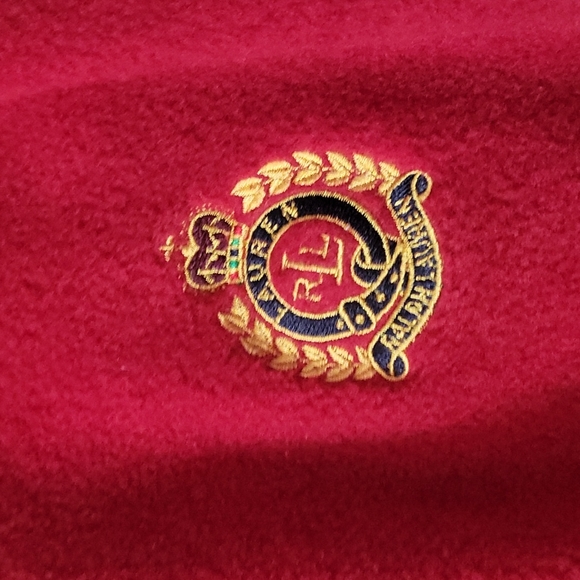 Ralph Lauren pullover, PM, Red (deep poppy), NWT - Picture 2 of 7